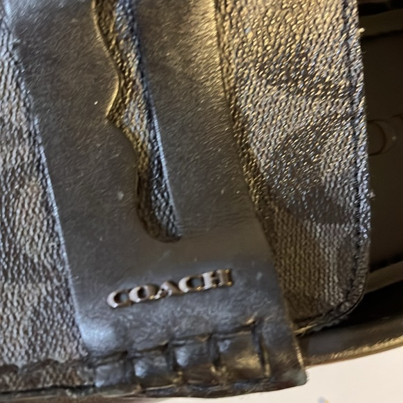 NWOT COACH COIN DRIVER IN SIGNATURE JACQUARD SIZE 7.5 - Picture 9 of 11